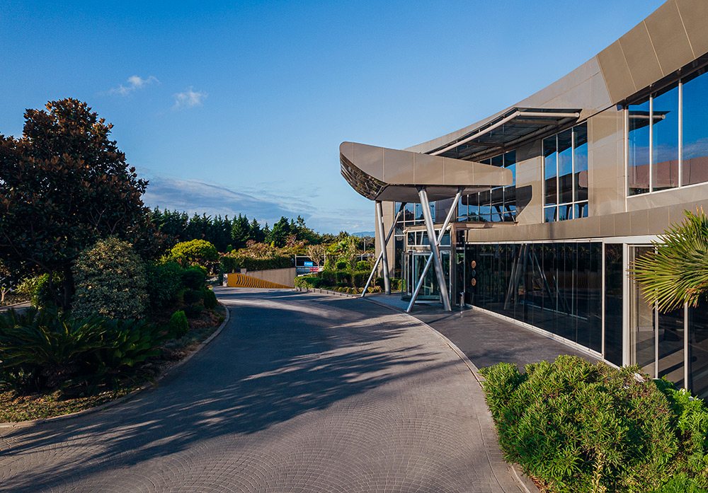 Hotel entrance